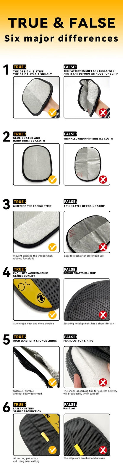 ✨Last Day 50% OFF - Pet hair remover Electrostatic gloves