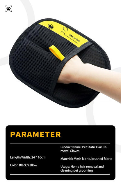 ✨Last Day 50% OFF - Pet hair remover Electrostatic gloves